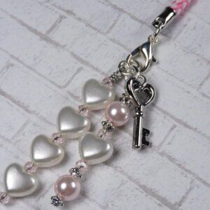 Heart Shaped Mobile Phone Strap